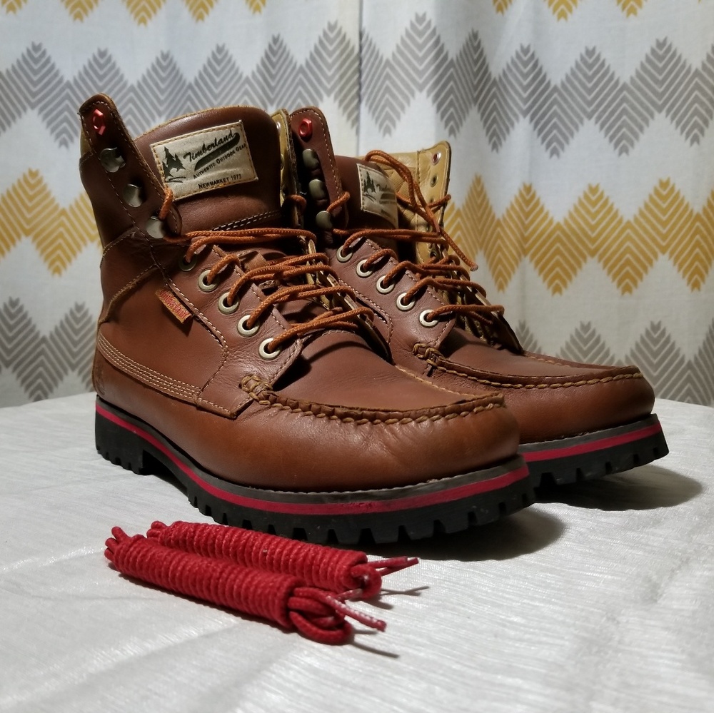 Timberland moc toe 9 eye 30557 Mens 8 light brown